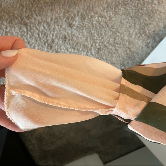 NWT Striped Tie Jumpsuit - Picture 12 of 12